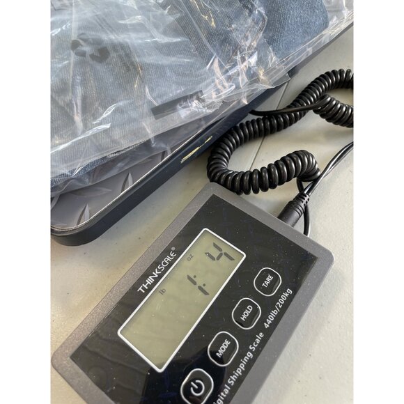 LOGO by Lori Goldstein Regular Pull On Ankle Length Denim Pants Size Small Blue - Picture 8 of 8